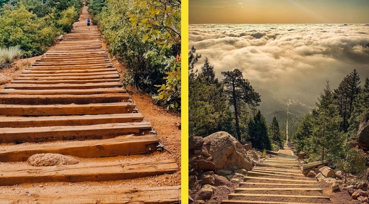 2,744-Stair Hiking Trail In Colorado Climbs Higher Than 8,000 Feet